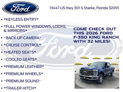 2026 Ford F-350SD King Ranch 710A