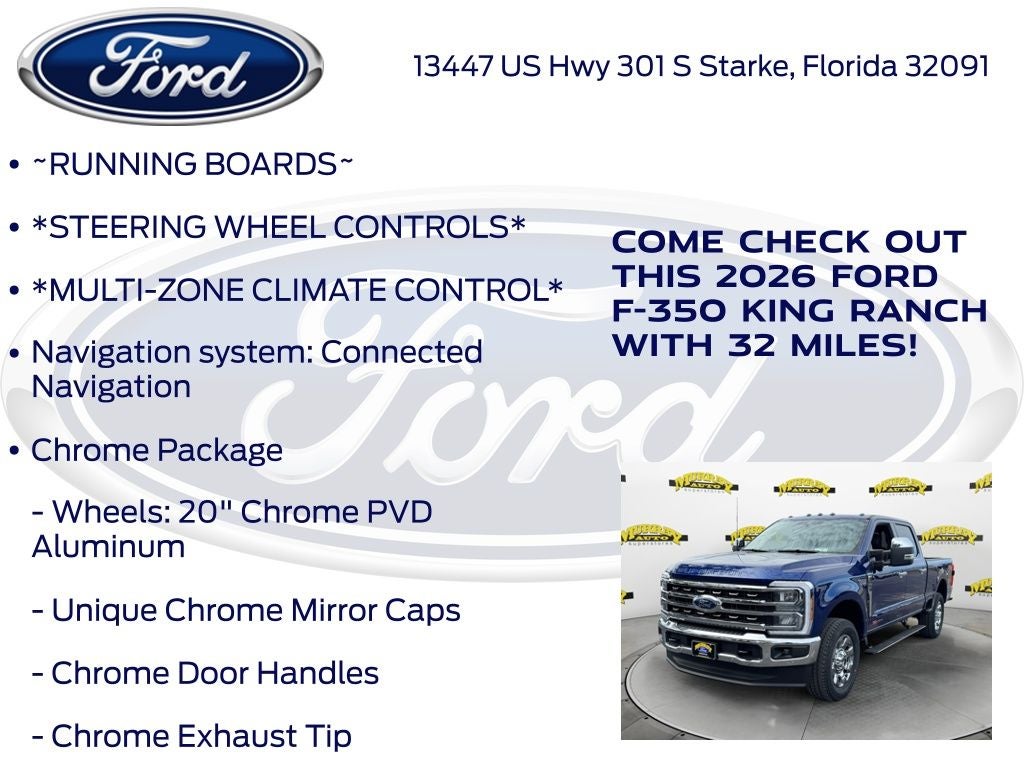 2026 Ford F-350SD King Ranch 710A
