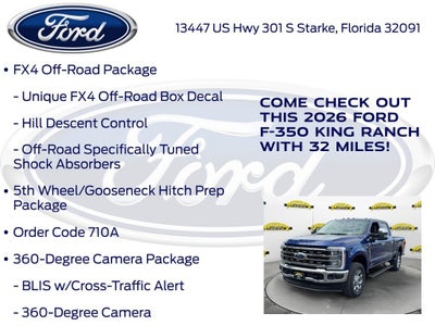 2026 Ford F-350SD King Ranch 710A
