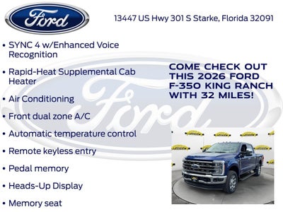 2026 Ford F-350SD King Ranch 710A