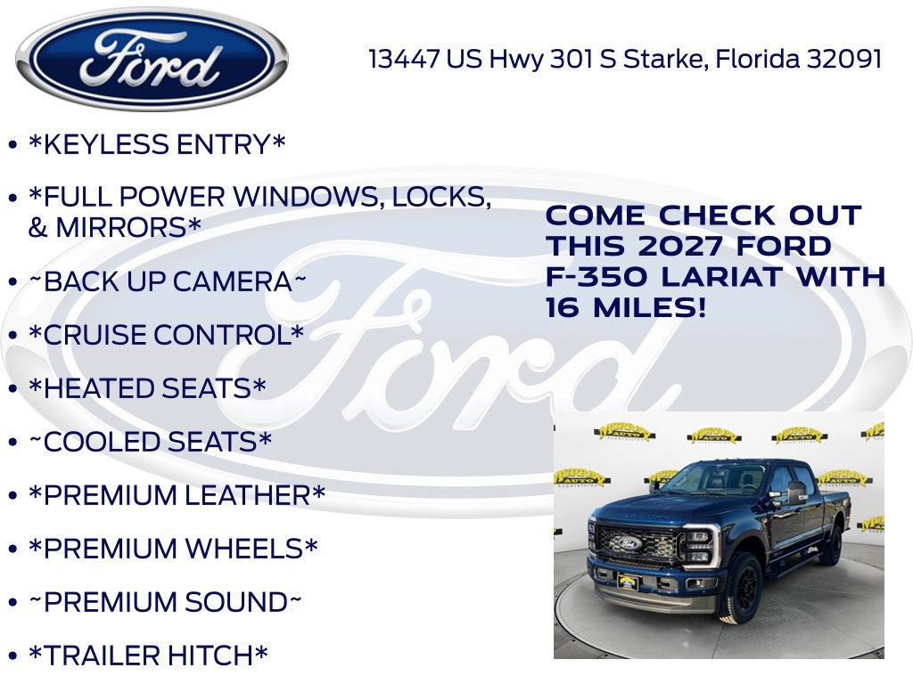 2027 Ford F-350SD Lariat 618A