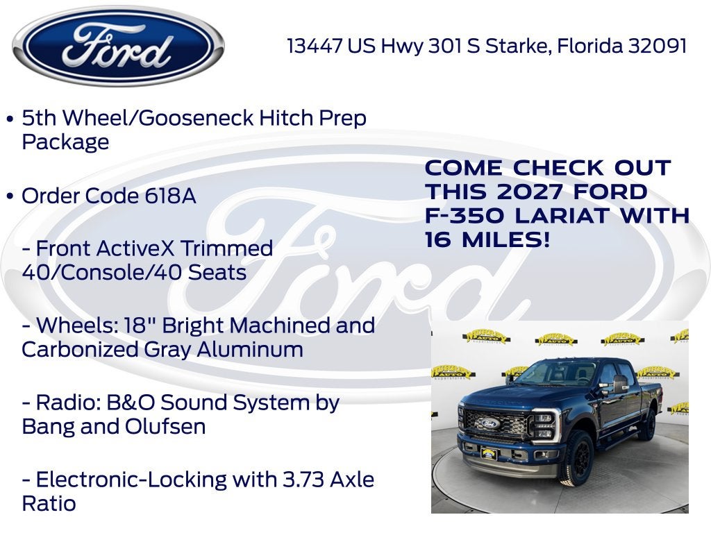 2027 Ford F-350SD Lariat 618A