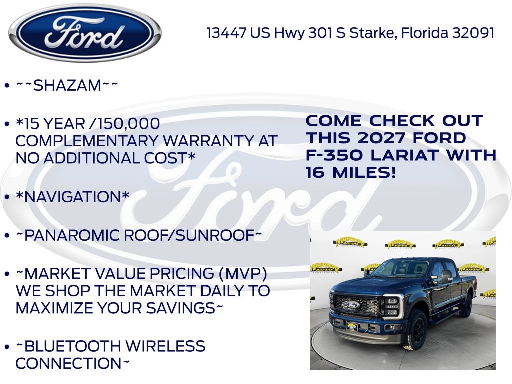 2027 Ford F-350SD Lariat 618A