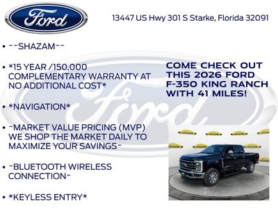 2026 Ford F-350SD King Ranch 710A