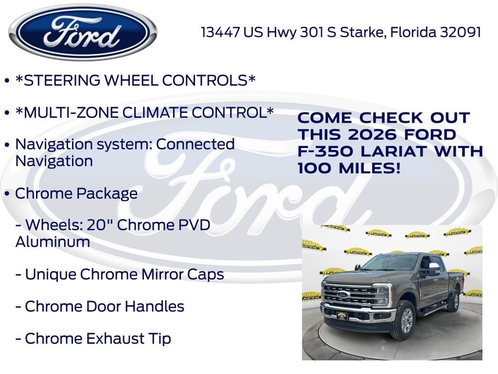 2026 Ford F-350SD Lariat 618A