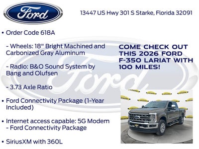 2026 Ford F-350SD Lariat 618A