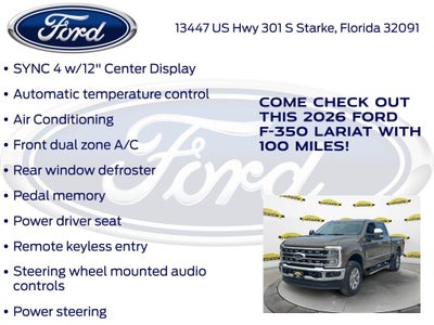 2026 Ford F-350SD Lariat 618A