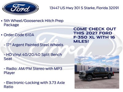 2027 Ford F-350SD XL 610A