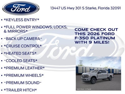 2026 Ford F-350SD Platinum 713A
