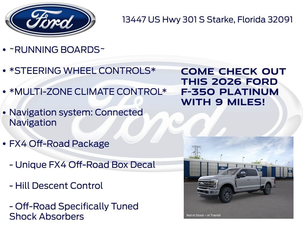 2026 Ford F-350SD Platinum 713A