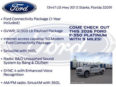 2026 Ford F-350SD Platinum 713A