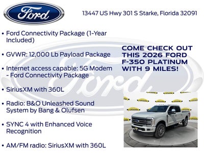 2026 Ford F-350SD Platinum 713A