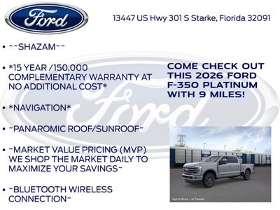 2026 Ford F-350SD Platinum 713A