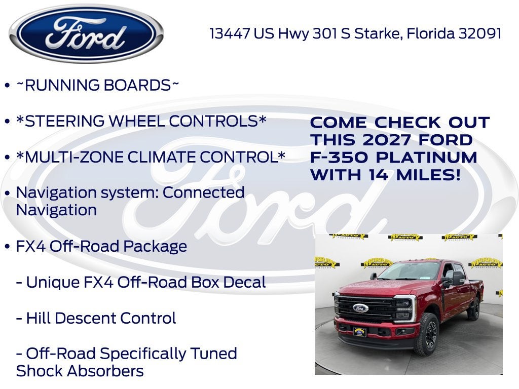 2027 Ford F-350SD Platinum 713A