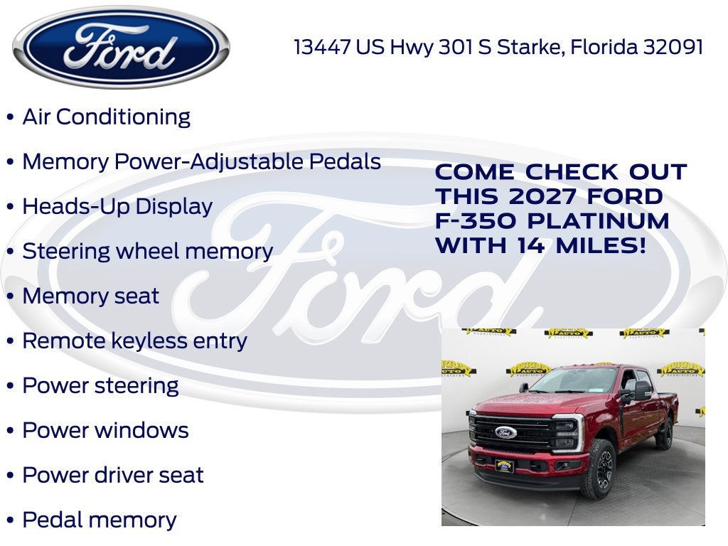 2027 Ford F-350SD Platinum 713A