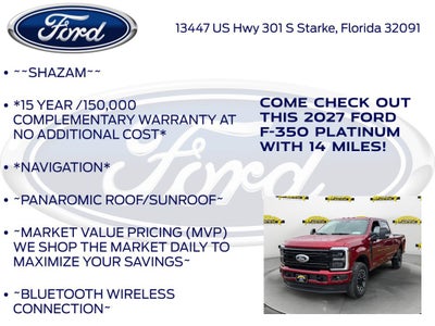 2027 Ford F-350SD Platinum 713A