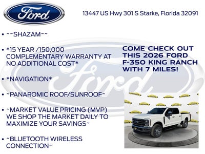 2026 Ford F-350SD King Ranch 710A