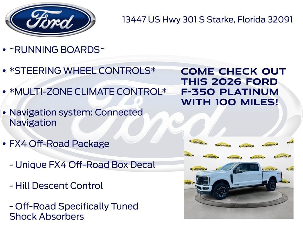 2026 Ford F-350SD Platinum 713A