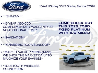 2026 Ford F-350SD Platinum 713A