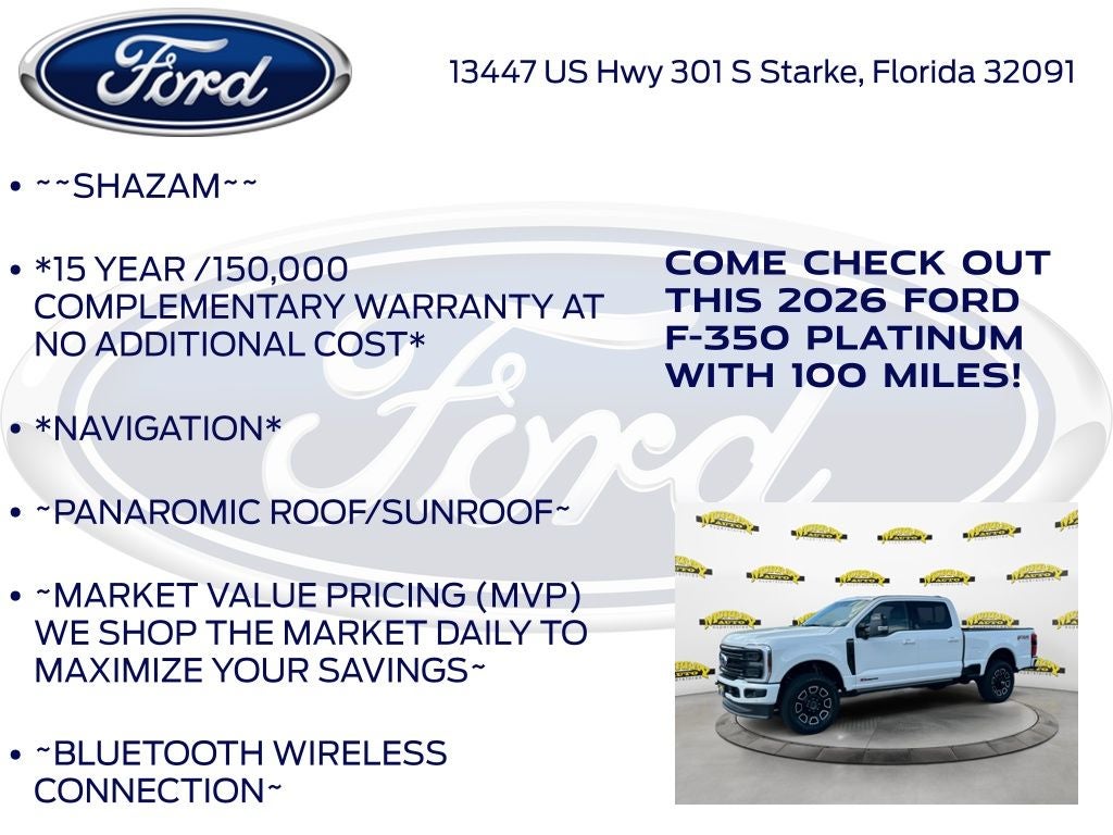 2026 Ford F-350SD Platinum 713A