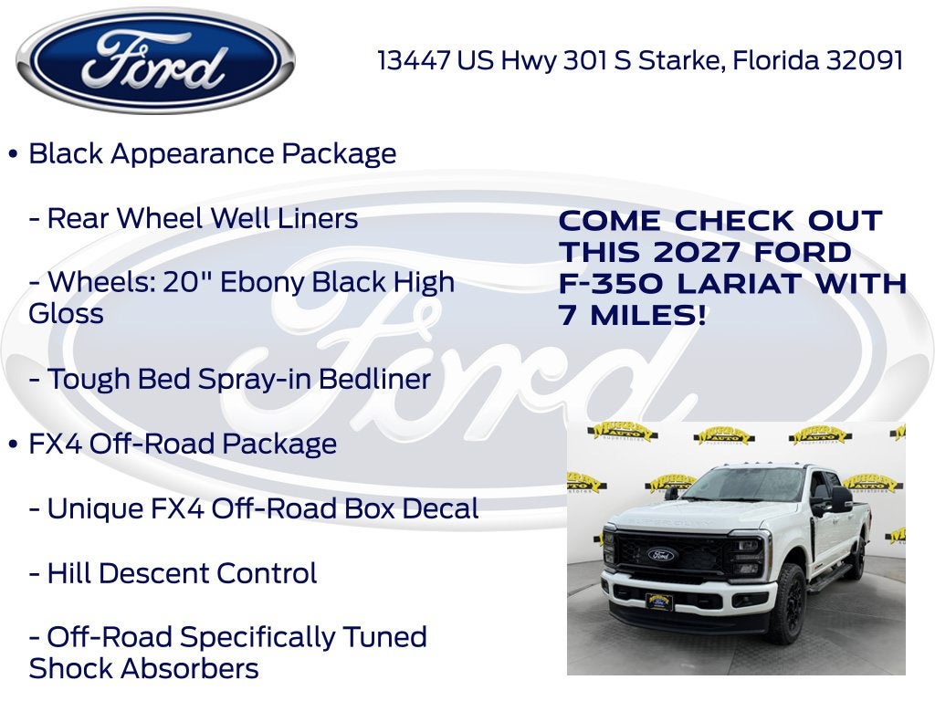 2027 Ford F-350SD Lariat 618A