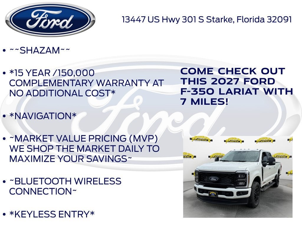 2027 Ford F-350SD Lariat 618A