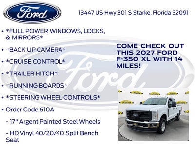 2027 Ford F-350SD XL 610A