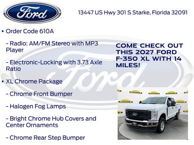 2027 Ford F-350SD XL 610A
