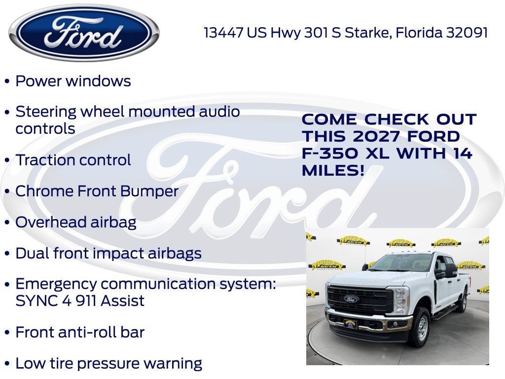2027 Ford F-350SD XL 610A