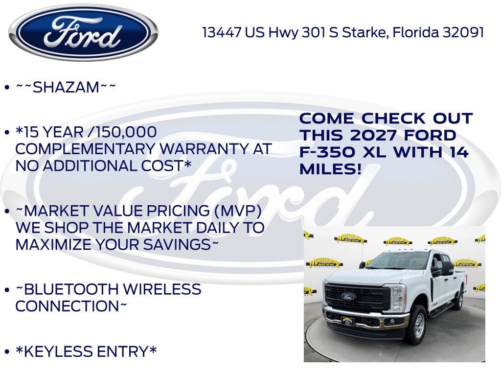 2027 Ford F-350SD XL 610A