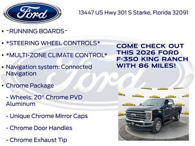 2026 Ford F-350SD King Ranch 710A