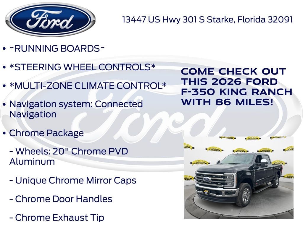 2026 Ford F-350SD King Ranch 710A