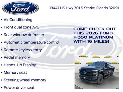 2026 Ford F-350SD Platinum 713A