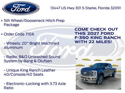 2027 Ford F-350SD King Ranch 710A