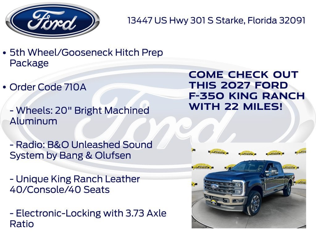 2027 Ford F-350SD King Ranch 710A