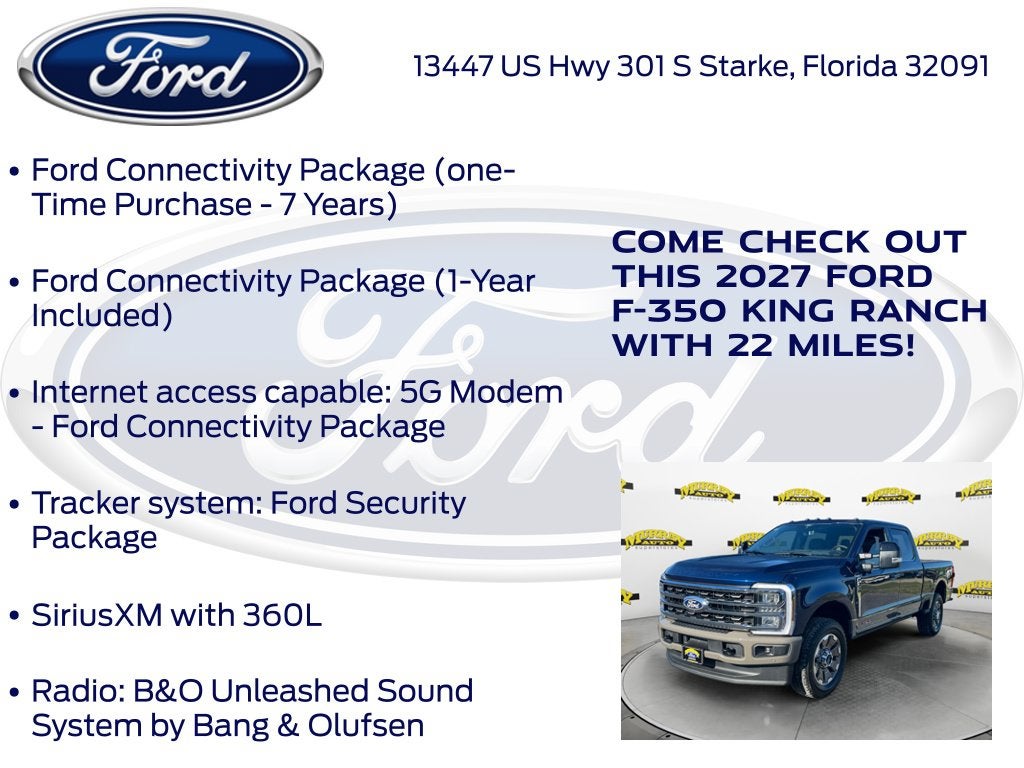 2027 Ford F-350SD King Ranch 710A