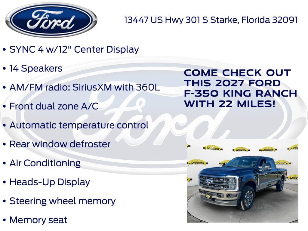 2027 Ford F-350SD King Ranch 710A