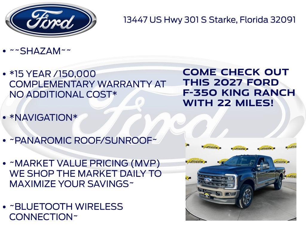 2027 Ford F-350SD King Ranch 710A