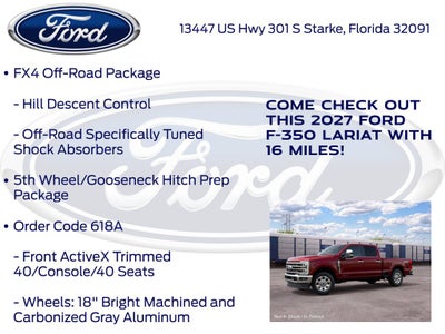 2027 Ford F-350SD Lariat 618A