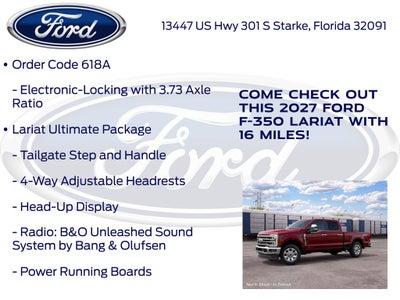 2027 Ford F-350SD Lariat 618A