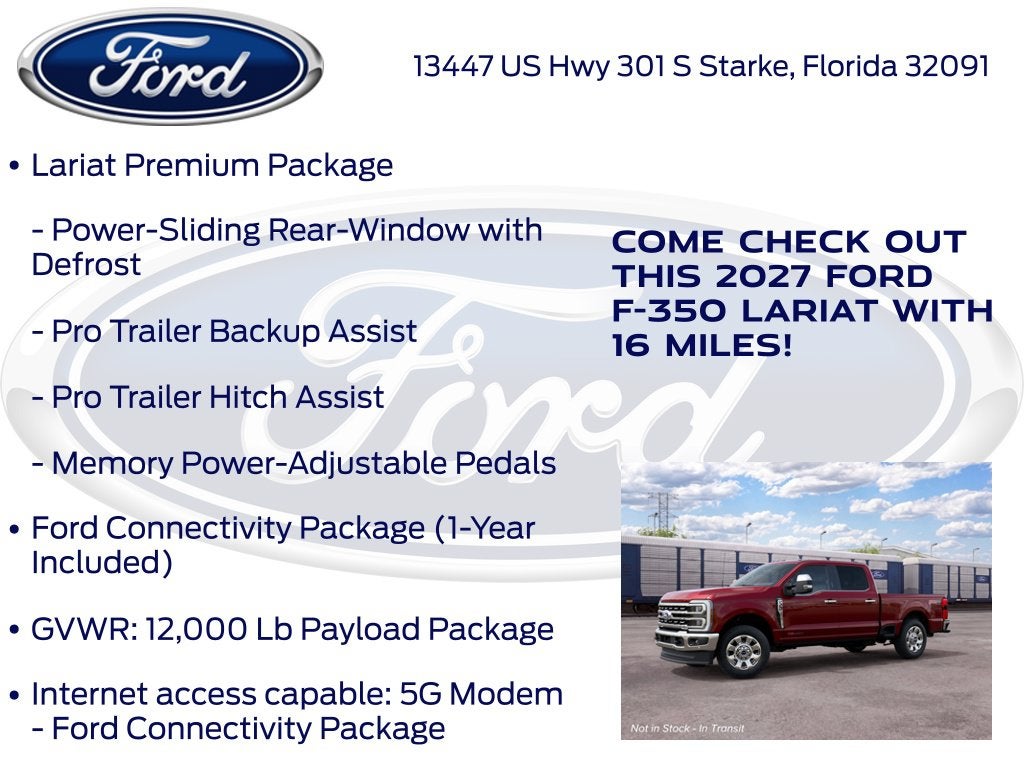 2027 Ford F-350SD Lariat 618A