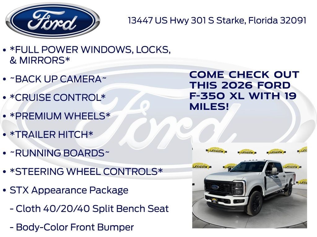 2026 Ford F-350SD XL 610A