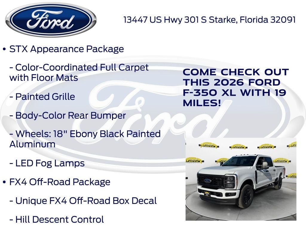 2026 Ford F-350SD XL 610A