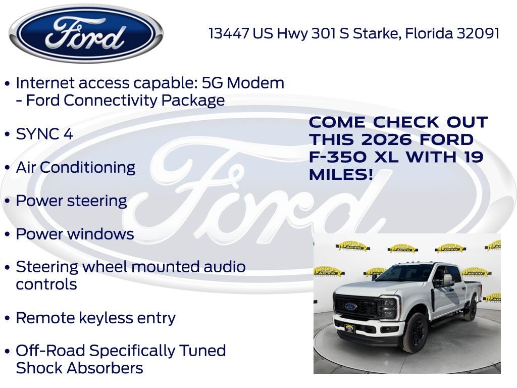 2026 Ford F-350SD XL 610A
