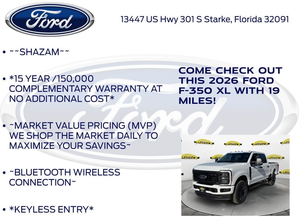 2026 Ford F-350SD XL 610A