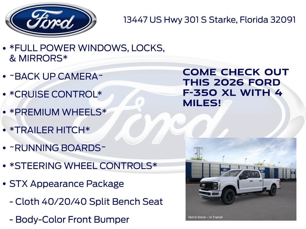 2026 Ford F-350SD XL 610A