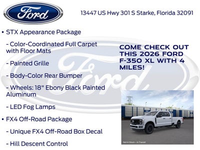 2026 Ford F-350SD XL 610A