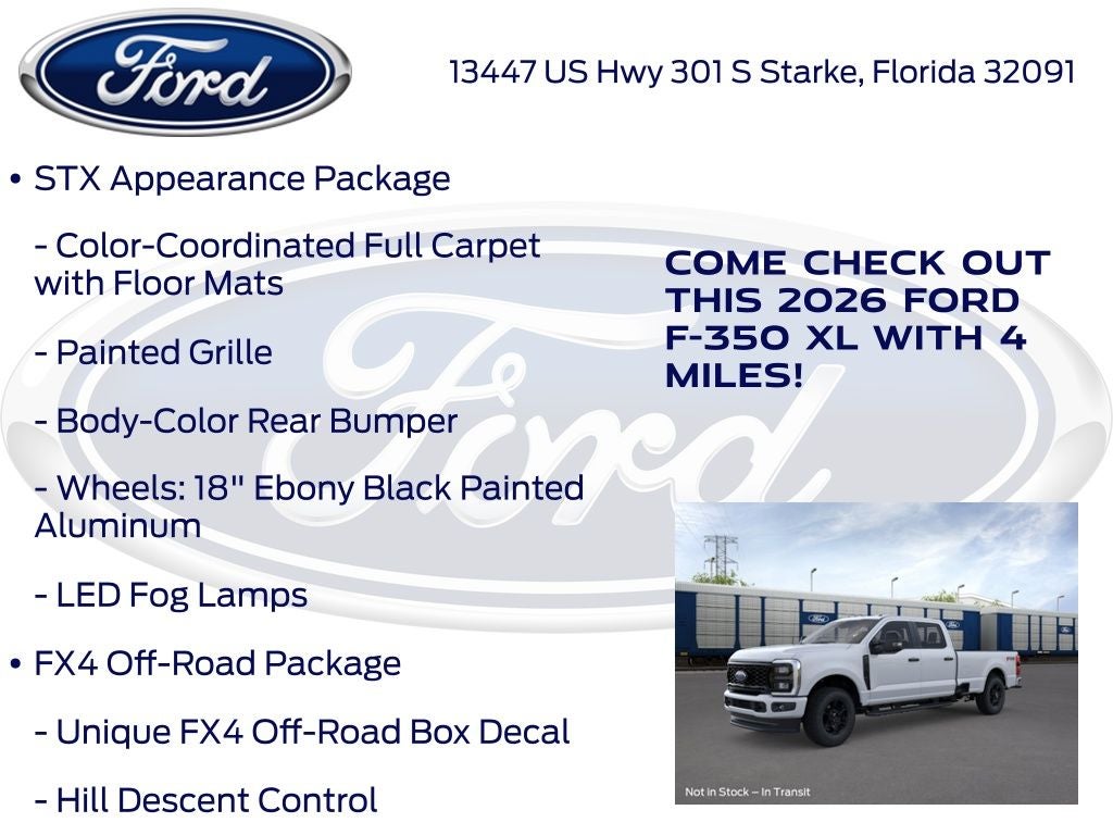 2026 Ford F-350SD XL 610A