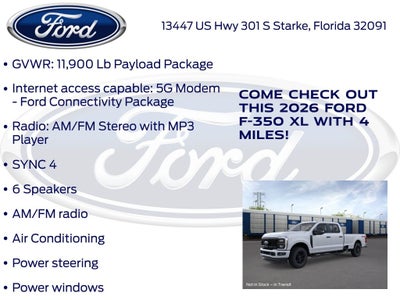 2026 Ford F-350SD XL 610A