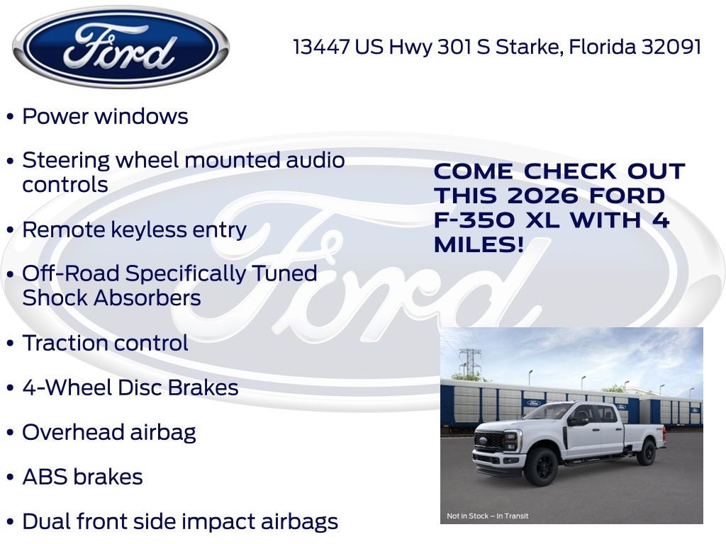 2026 Ford F-350SD XL 610A